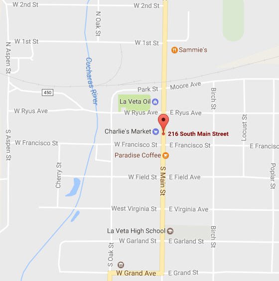 216-S-Main-Google-Maps Two Peaks Fitness - La Veta